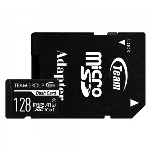 Dash Micro SDHC UHS-I U1 C10 Memory Card 128GB (U3 V30 A1)